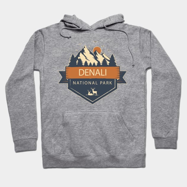 Denali National Park Hoodie by roamfree